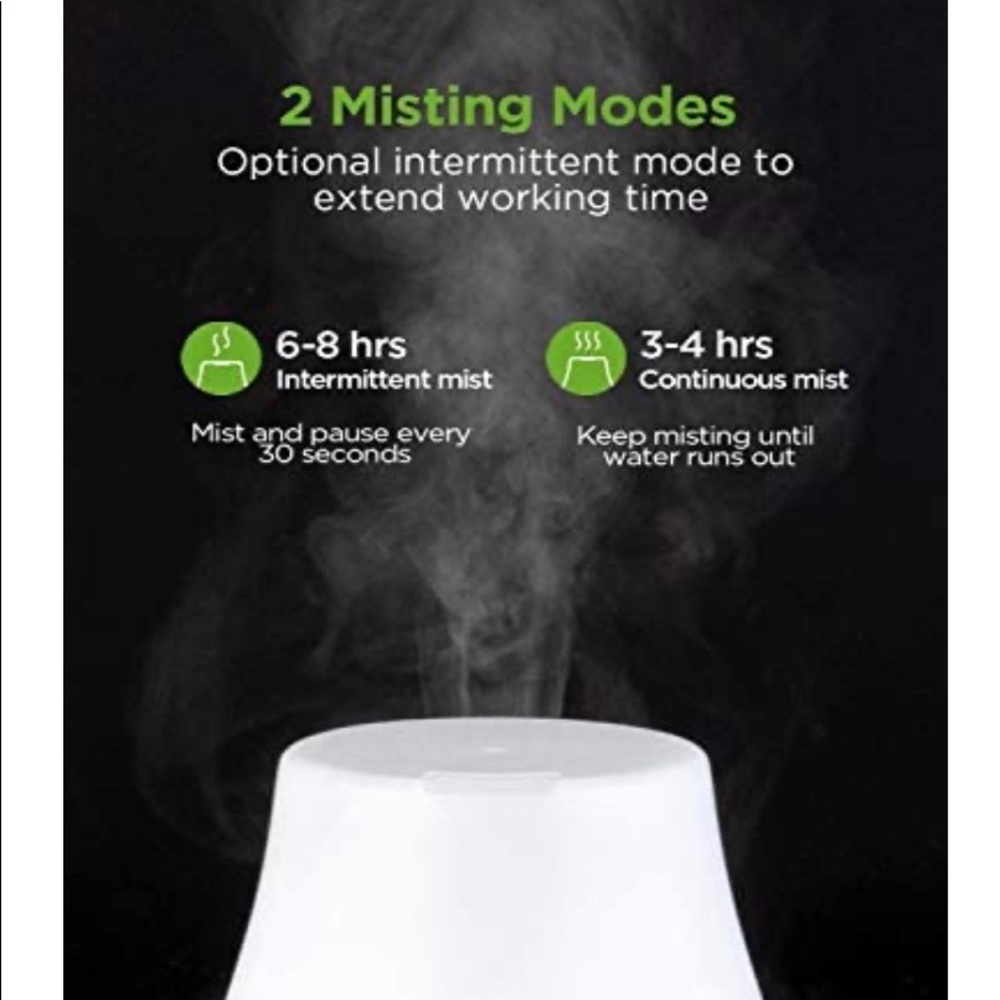 InnoGear Aromatherapy Oil Diffuser Color Change 🌈 - Picture 5 of 8